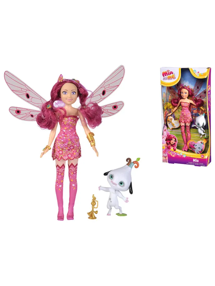 Aankleedpop "Mia" met accessoires - vanaf 3 jaar