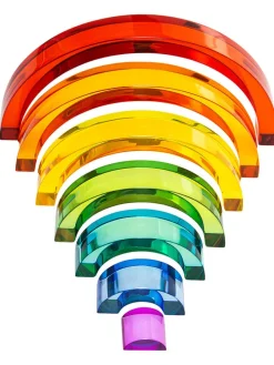 Acrylvormen "Regenboog" - 7 stuks