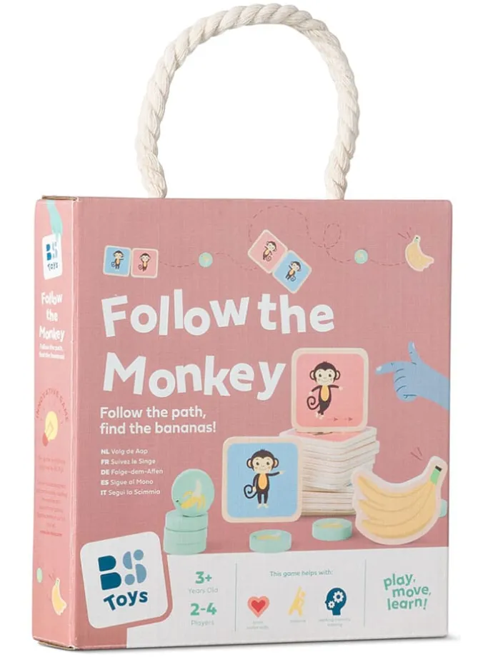 Actiespel "Follow-the-Monkey" - vanaf 3 jaar