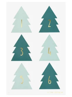 Adventskalenderstickers "Christmas Tree" - vanaf 5 jaar