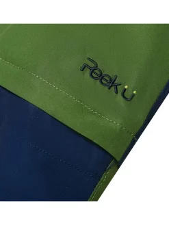 Afritstrekkingbroek "Terra" groen/donkerblauw