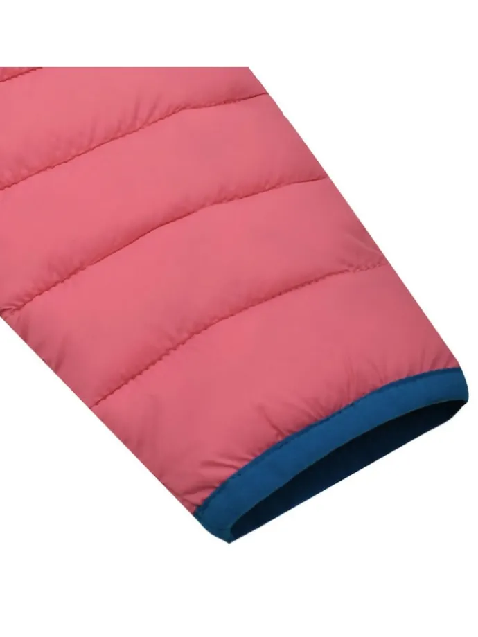 All-season doorgestikte jas "Oceana" roze
