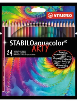 Aquarel-kleurpotloden "STABILO Aquacolor - Arty" - 24 stuks