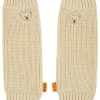 Armstulpen beige
