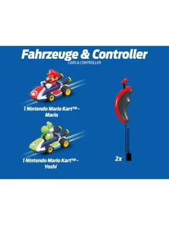 Autoracebaan "Mario Kart - Mario vs. Yoshi" - vanaf 3 jaar