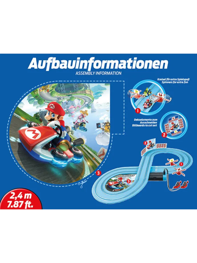 Autoracebaan "Mario Kart - Mario vs. Yoshi" - vanaf 3 jaar