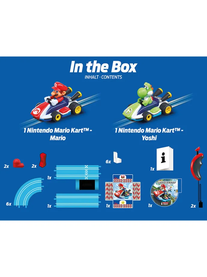 Autoracebaan "Mario Kart - Mario vs. Yoshi" - vanaf 3 jaar