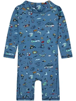 Badpak blauw