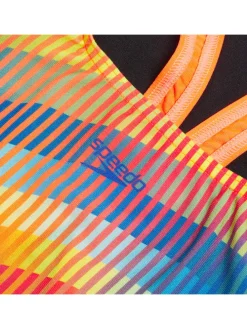 Badpak ''Eco+'' zwart/oranje/blauw