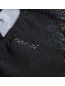 Badpak ''Eco+'' zwart/oranje/blauw
