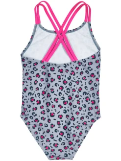 Badpak grijs/roze
