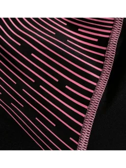 Badpak "Medley" zwart/roze
