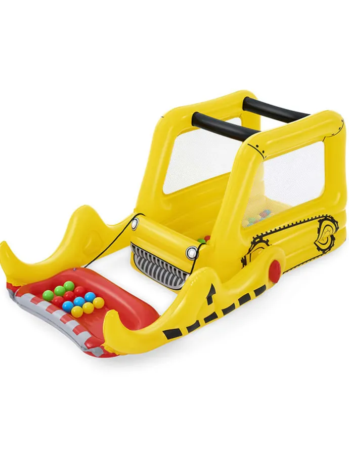 Ballenbak "Dozer" geel - vanaf 2 jaar