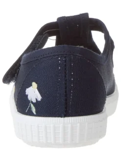 Ballerina's donkerblauw