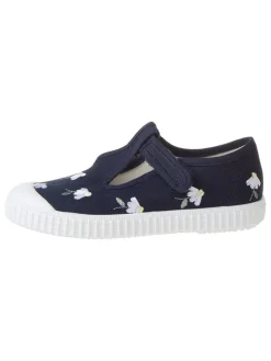 Ballerina's donkerblauw