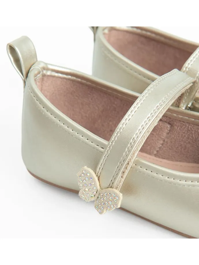 Ballerina's goudkleurig