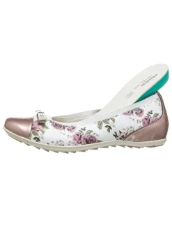 Ballerina's lichtroze/wit