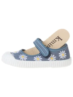 Ballerina's met bandje blauw