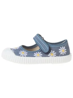 Ballerina's met bandje blauw