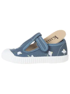 Ballerina's met bandje blauw