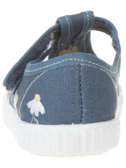Ballerina's met bandje blauw