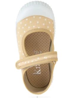 Ballerina's met bandje geel