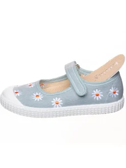 Ballerina's met bandje lichtblauw