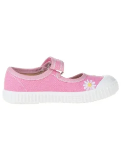 Ballerina's met bandje roze