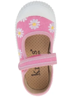 Ballerina's met bandje roze