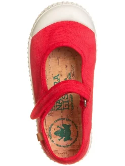 Ballerina's met bandje "Siringa" rood