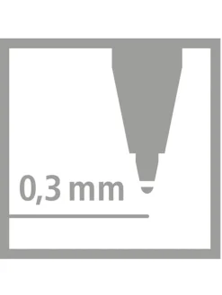 Ballpoints "STABILO worker+" - 4 stuks