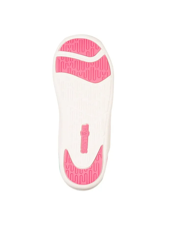 Barefootenkelsandalen "Saltfjord" lichtroze/lichtblauw