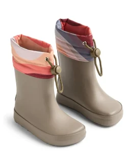 Barefootrubberlaarzen taupe