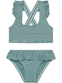 Bikini groen/wit
