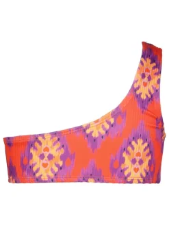 Bikini rood/paars/oranje
