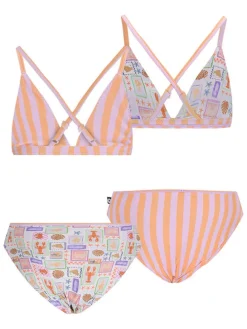 Bikini "Talia" lichtroze/crème