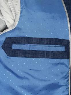Blazer - regular fit - blauw