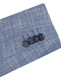 Blazer - regular fit - blauw