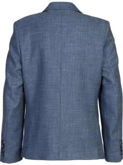 Blazer - slim fit - blauw