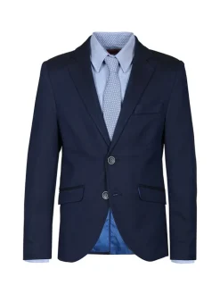 Blazer - slim fit - donkerblauw