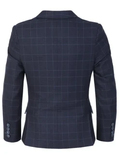 Blazer - slim fit - donkerblauw