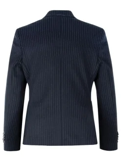 Blazer - slim fit - donkerblauw