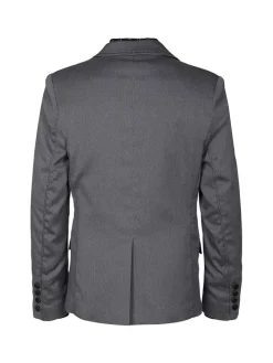 Blazer - slim fit - grijs