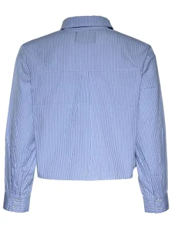 Blouse blauw