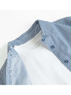 Blouse blauw
