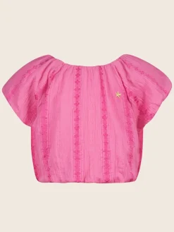 Blouse "Carmen" roze
