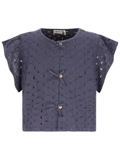 Blouse "Charlotte" antraciet