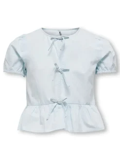 Blouse "Clara" lichtblauw