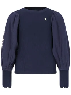 Blouse donkerblauw