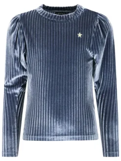 Blouse donkerblauw